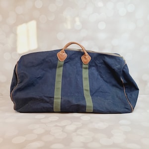 Vintage LL Bean Canvas Duffel