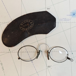 Antique Pince-nez Glasses