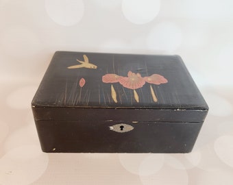 Vintage Lacquered Japanese Box