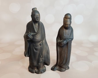 Vintage Chinese Statues Set of 2