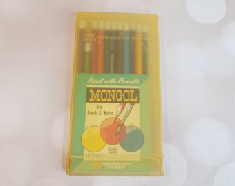 Vintage Colored Pencils, Mongol