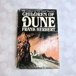 Vintage Children of Dune Book, Frank Herbert 1976