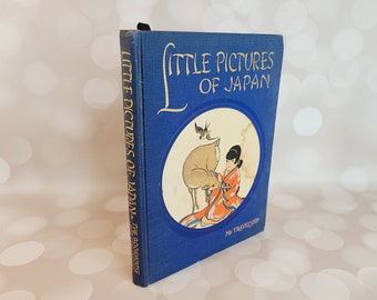 Vintage Little Pictures of Japan Book, 1948