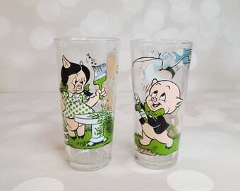 Vintage 1976 Pepsi Looney Tunes Glass, usted elige uno