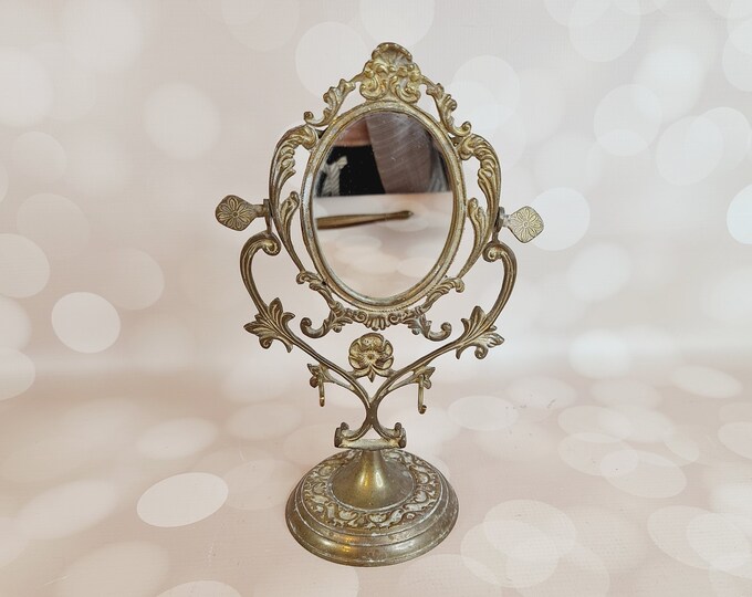 Vintage Standing Mirror Etsy
