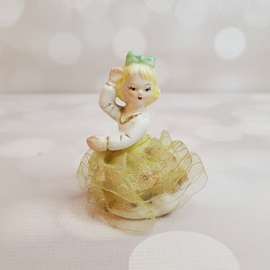 Vintage Dancing Girl Statue
