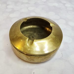 Vintage Brass Ash Tray