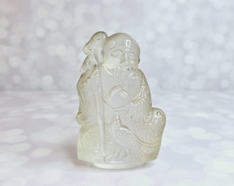 Vintage Chinese Sage Statue