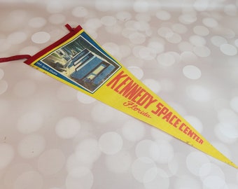 Vintage Kennedy Space Center Pennant