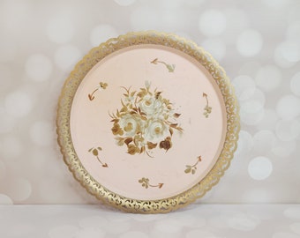 Vintage Toleware Tray