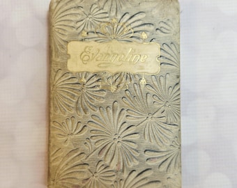 Antique Evangeline Poetry Book, 1893