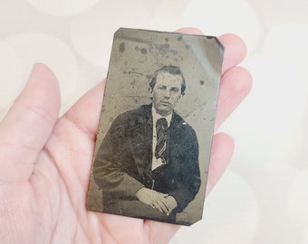 Antique Man Tin Type