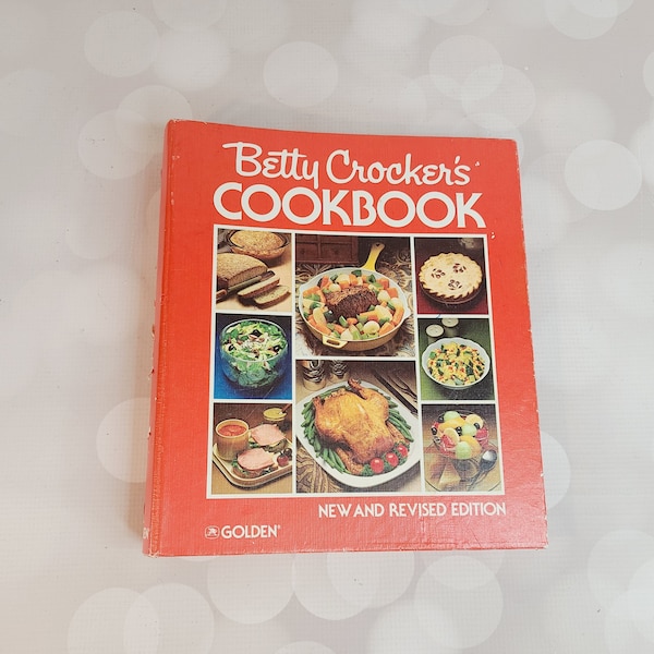 Vintage Betty Crocker's Cookbook, 1980