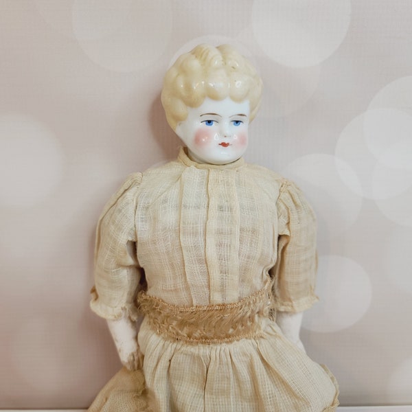 Antieke Duitse Low Brow Doll