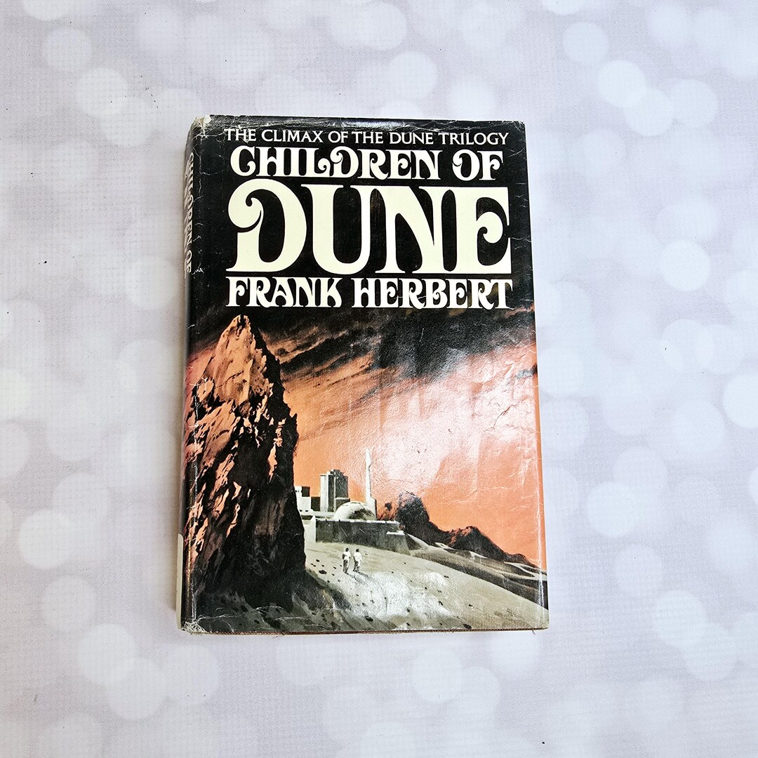 Vintage Children of Dune Book, Frank Herbert 1976 - Etsy