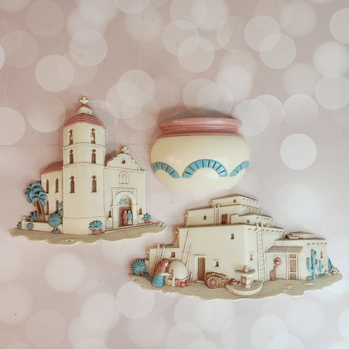 Vintage Southwestern Wall Decor, Set of 3