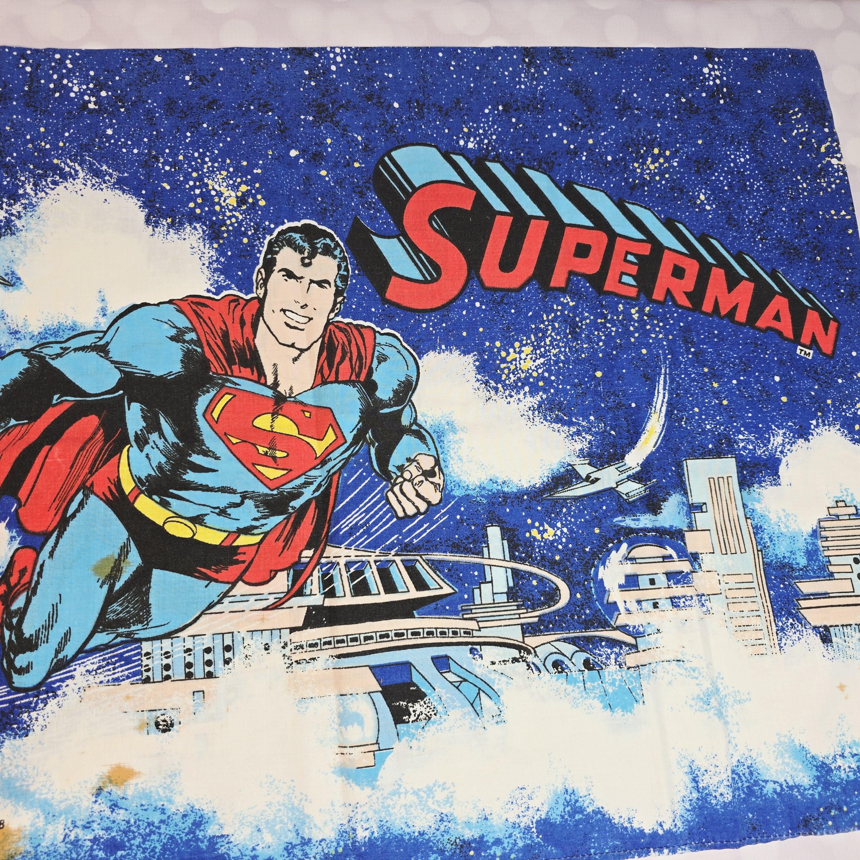 Vintage Superman Pillow Case, 1978 - Etsy