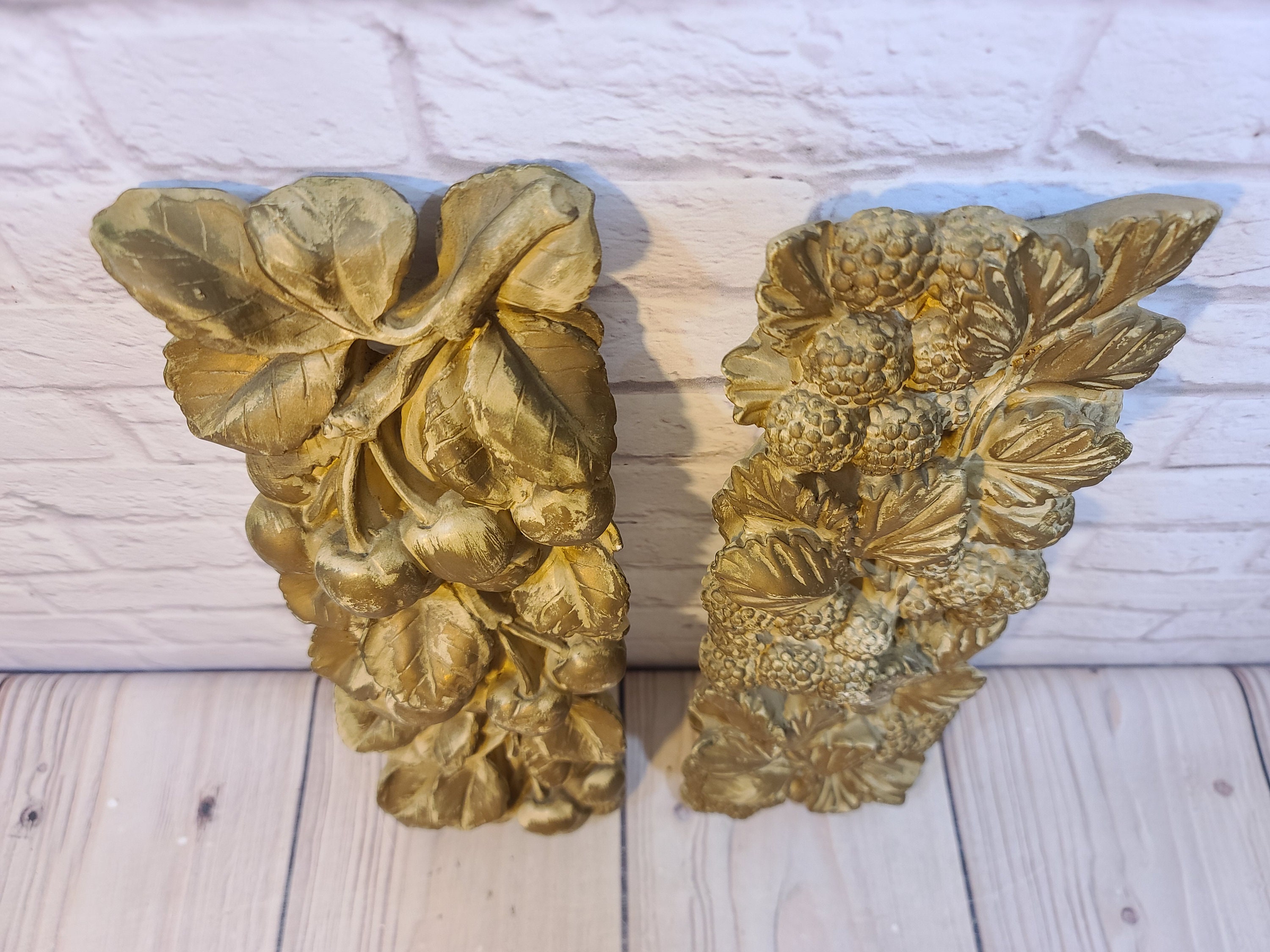 Vintage Fruit Wall Art Set 2 Etsy