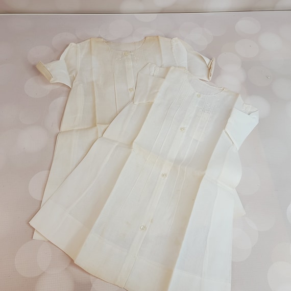 Vintage Christening Dresses by Cherub, Set of 2 - image 1