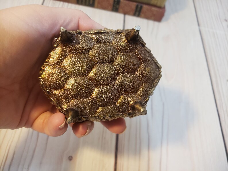 Vintage Footed Trinket Box