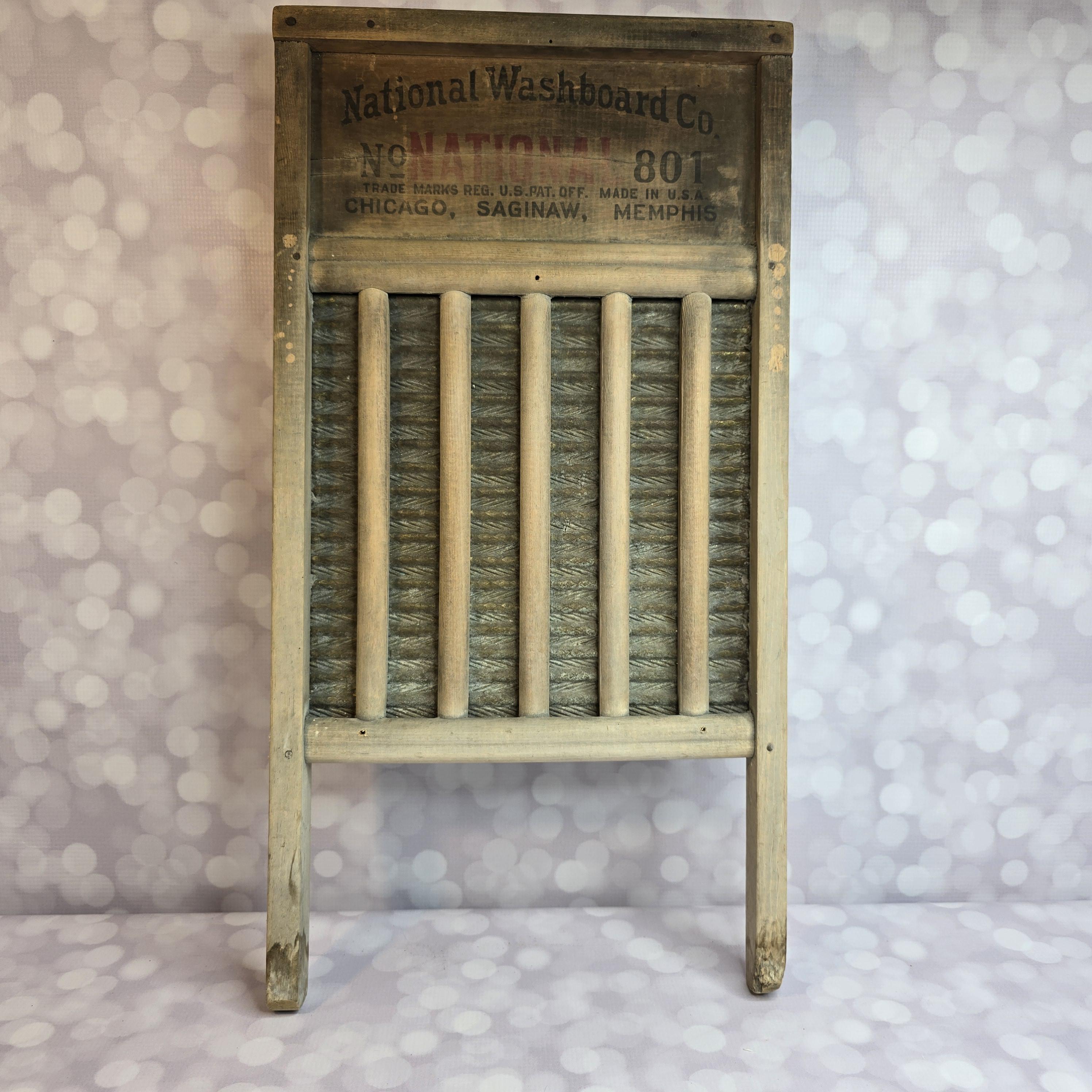 Vintage the Brass King National Washboard - Etsy