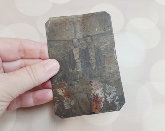 Antique Family Tin Type, Two Couples