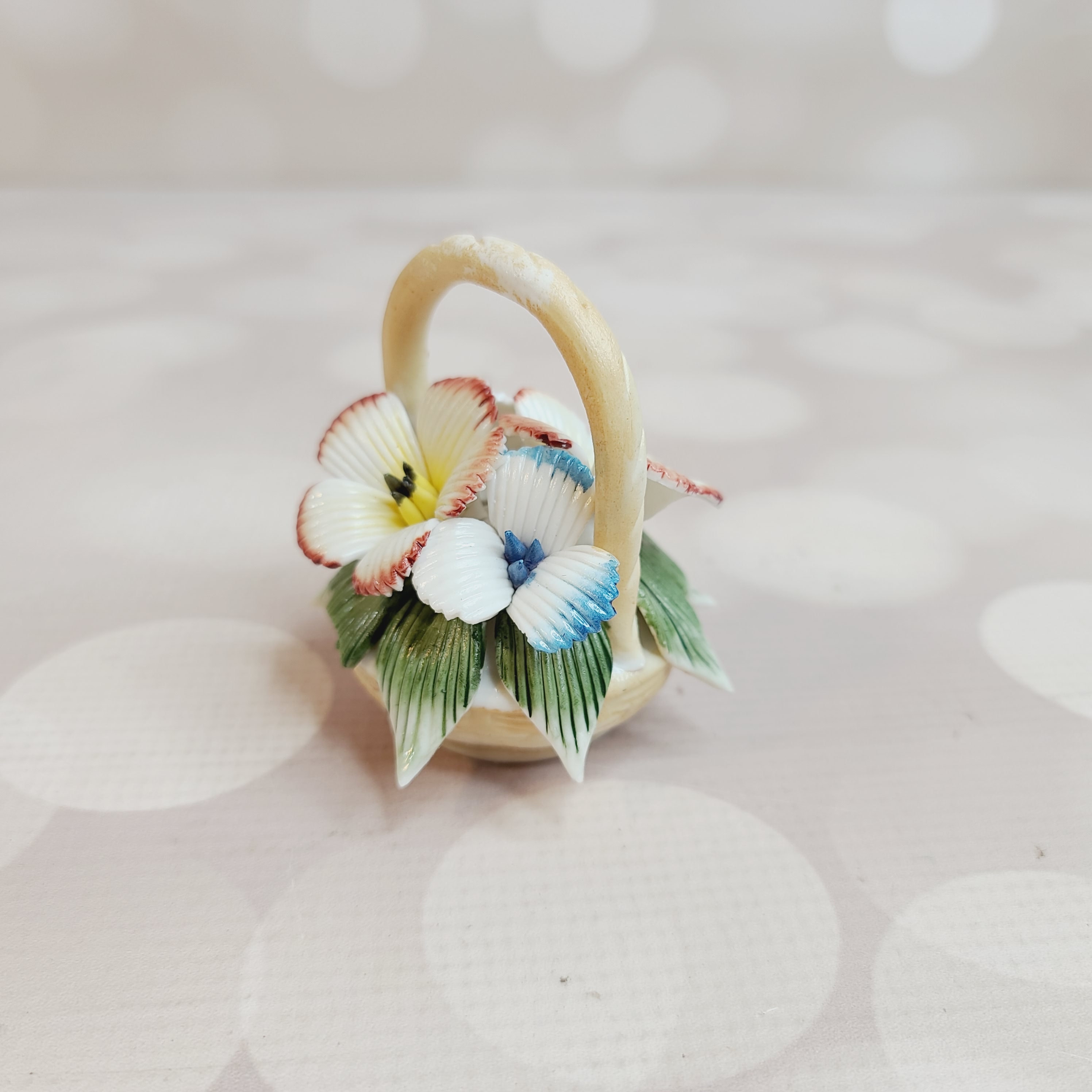 中川一辺陶 陶器製 手付き花器 バスケット型 ヴィンテージ陶器フラワーバスケット - Etsy 日本