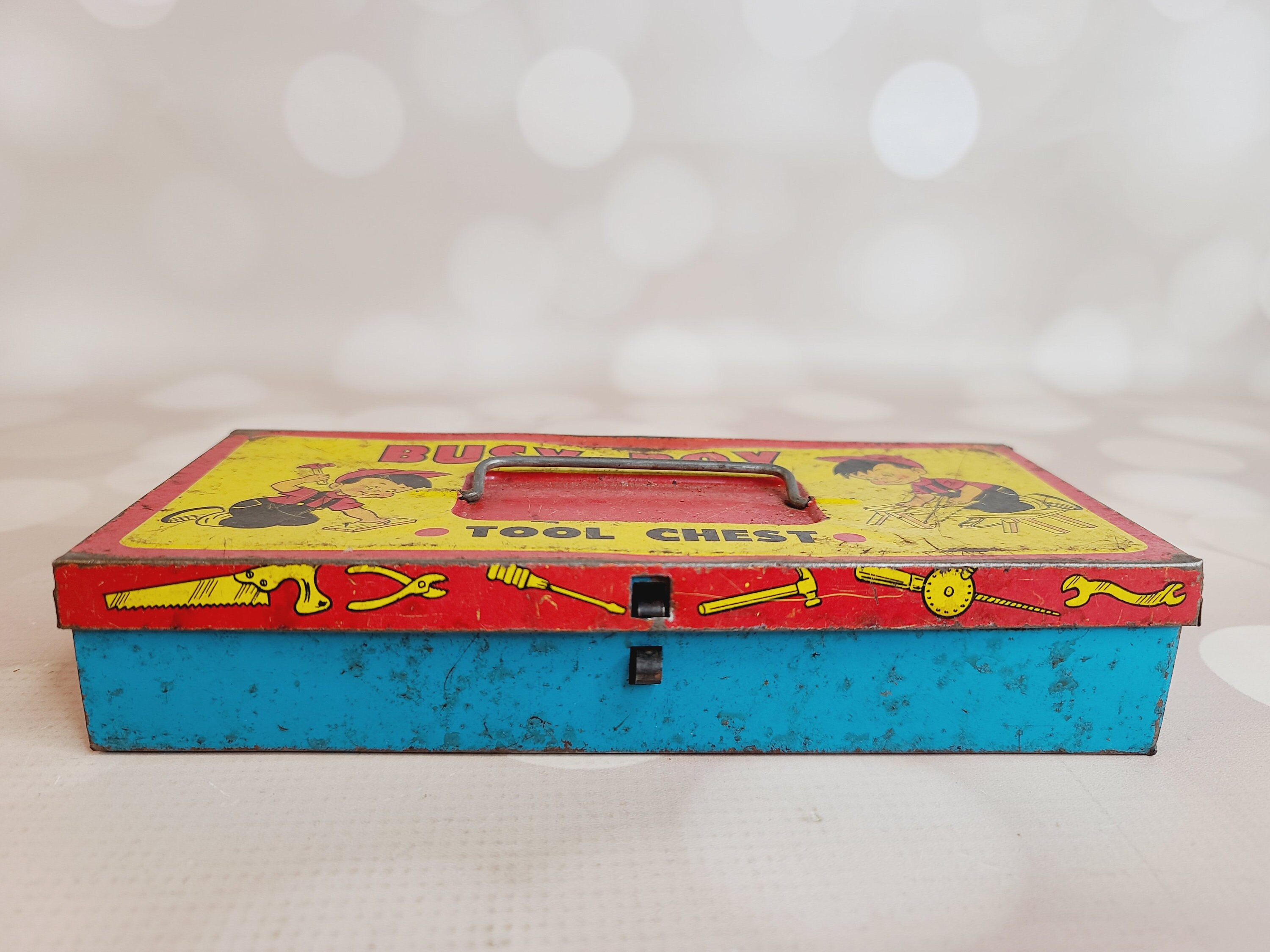 ヴィンテージ ビジーボーイ おもちゃ ツールボックス - Etsy 日本