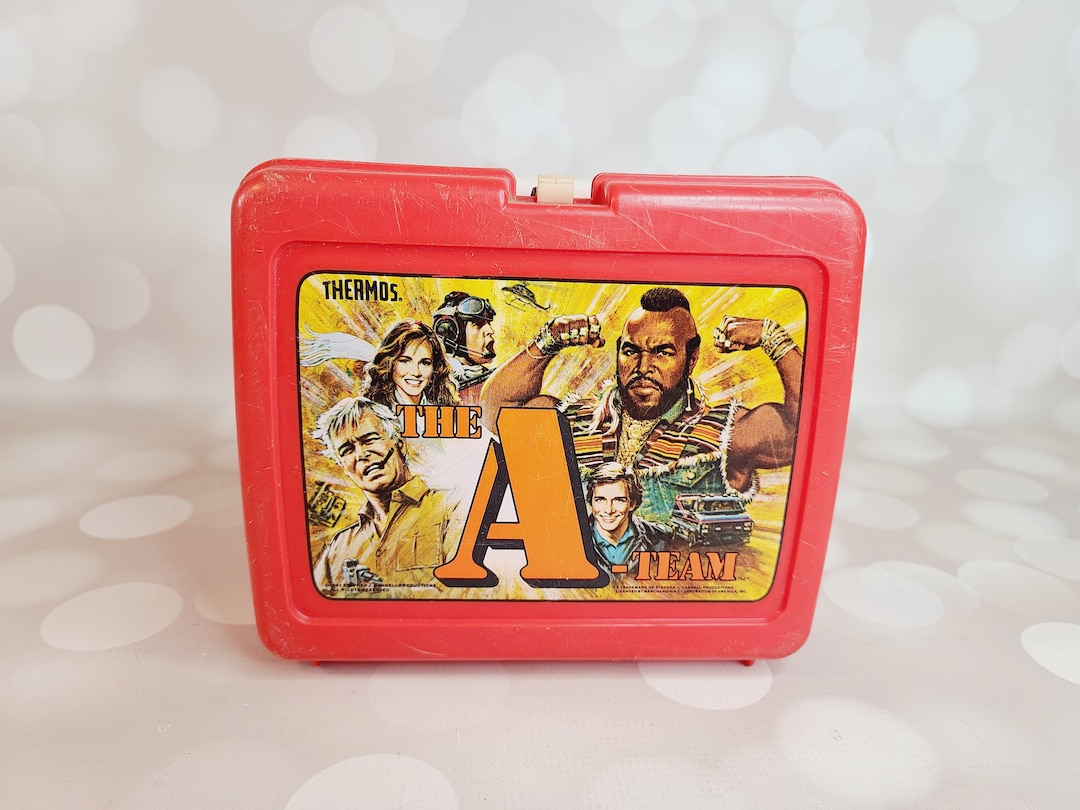 Vintage A Team Lunch Box Etsy