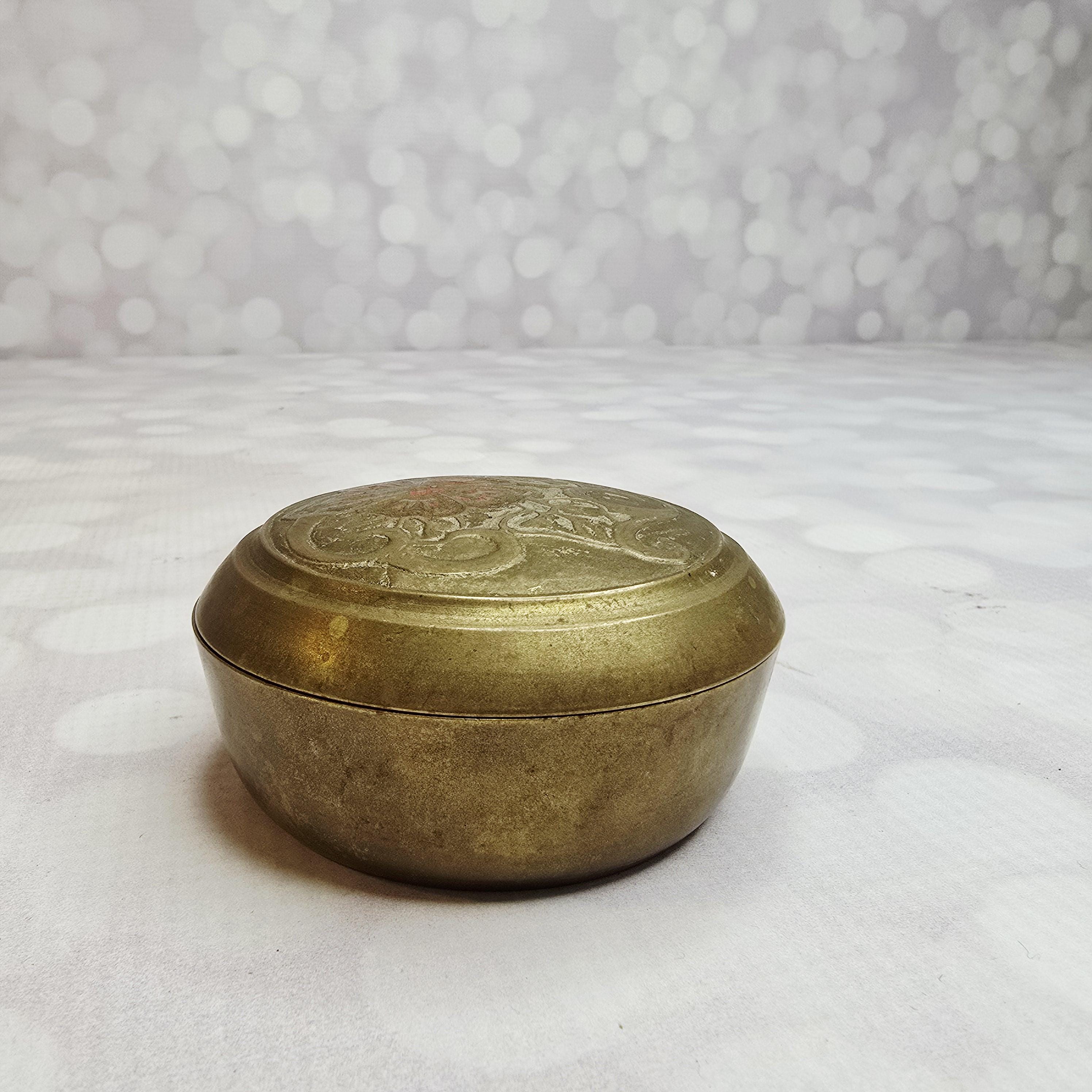 ヴィンテージ真鍮製小物入れ - Etsy 日本