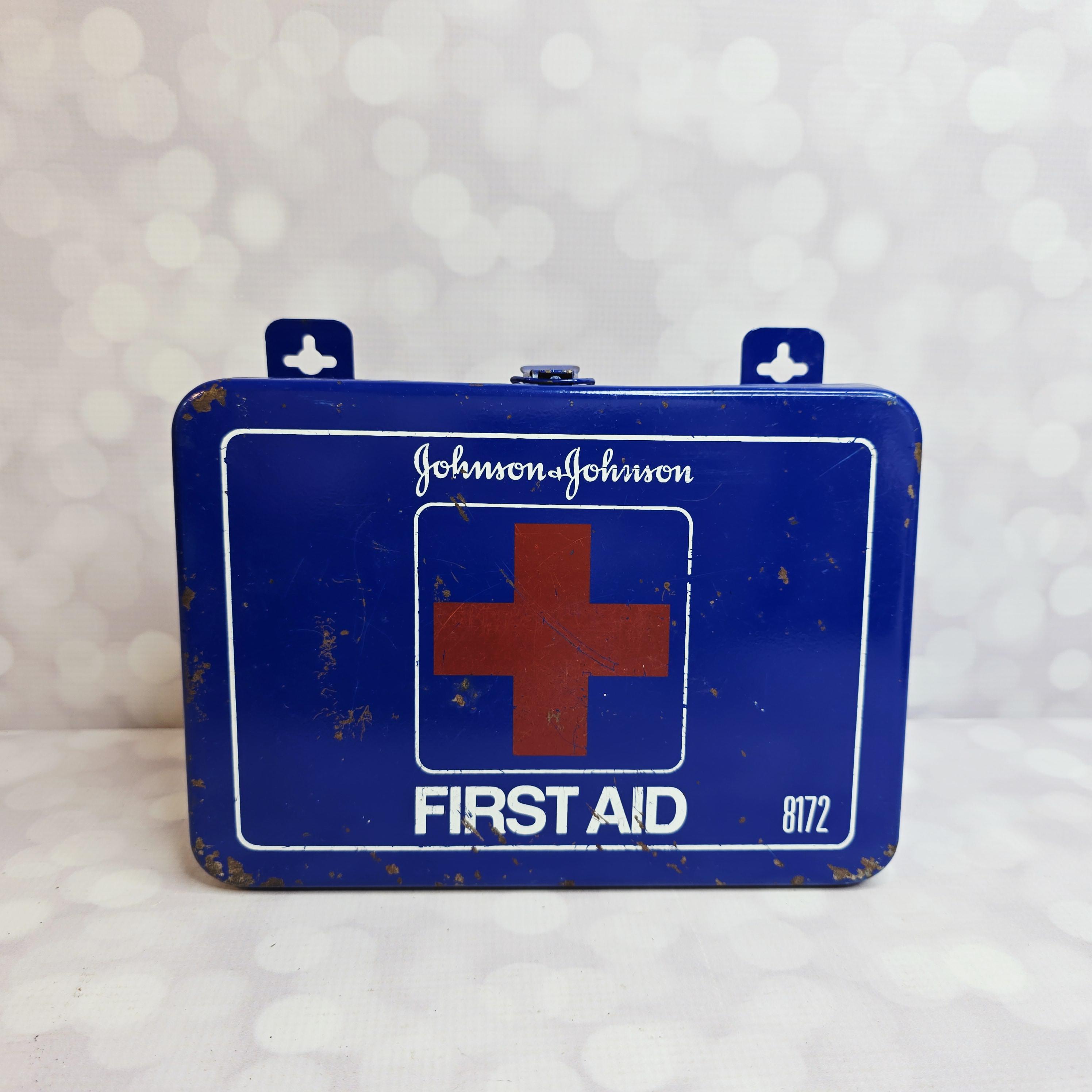 Johnson and Johnson First Aid Kit - Etsy