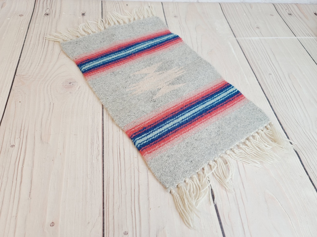 Vintage Wool Weaving Southwest Etsy