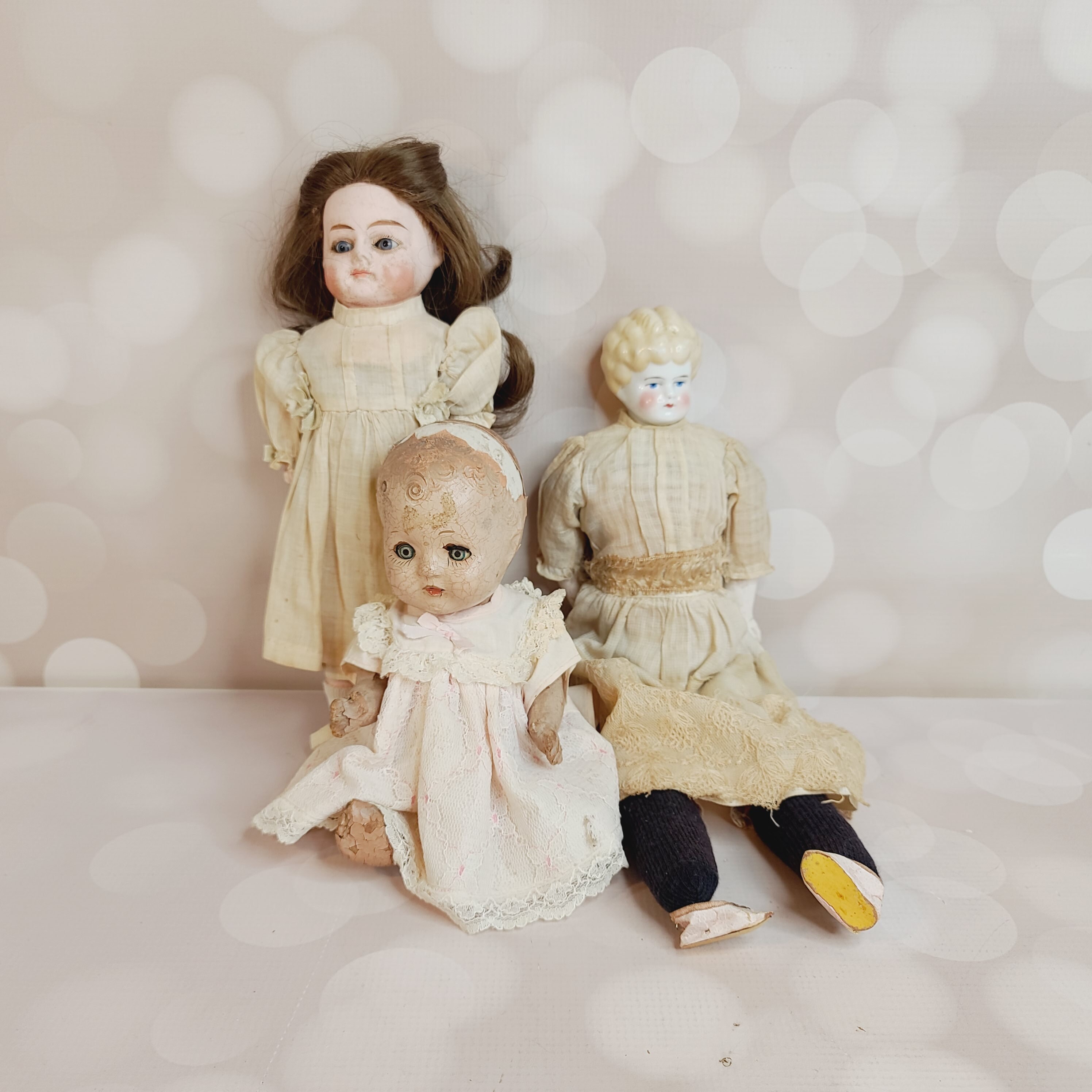 Antique German Low Brow Doll - Etsy