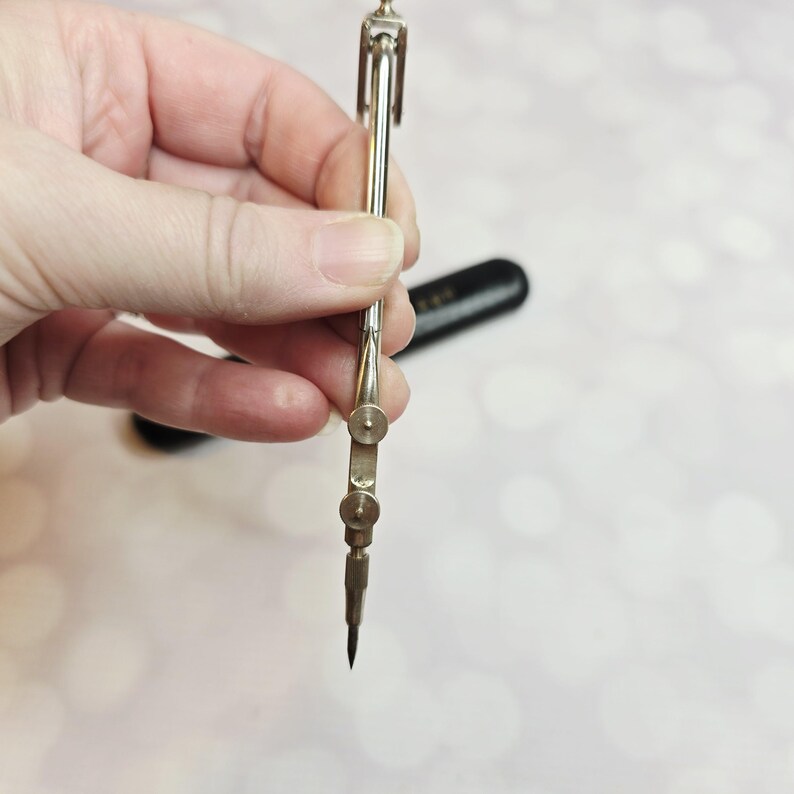 Sharp Compass Vintage Proebster Compass Tool With Case - Etsy