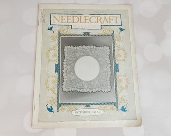 Antique Needlecraft Magazine, October 1922