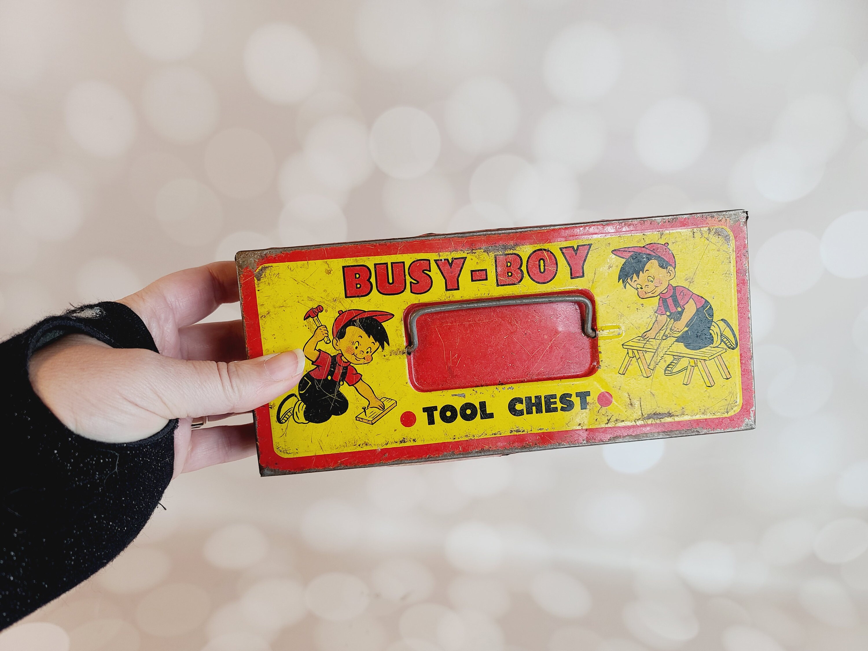 ヴィンテージ ビジーボーイ おもちゃ ツールボックス - Etsy 日本