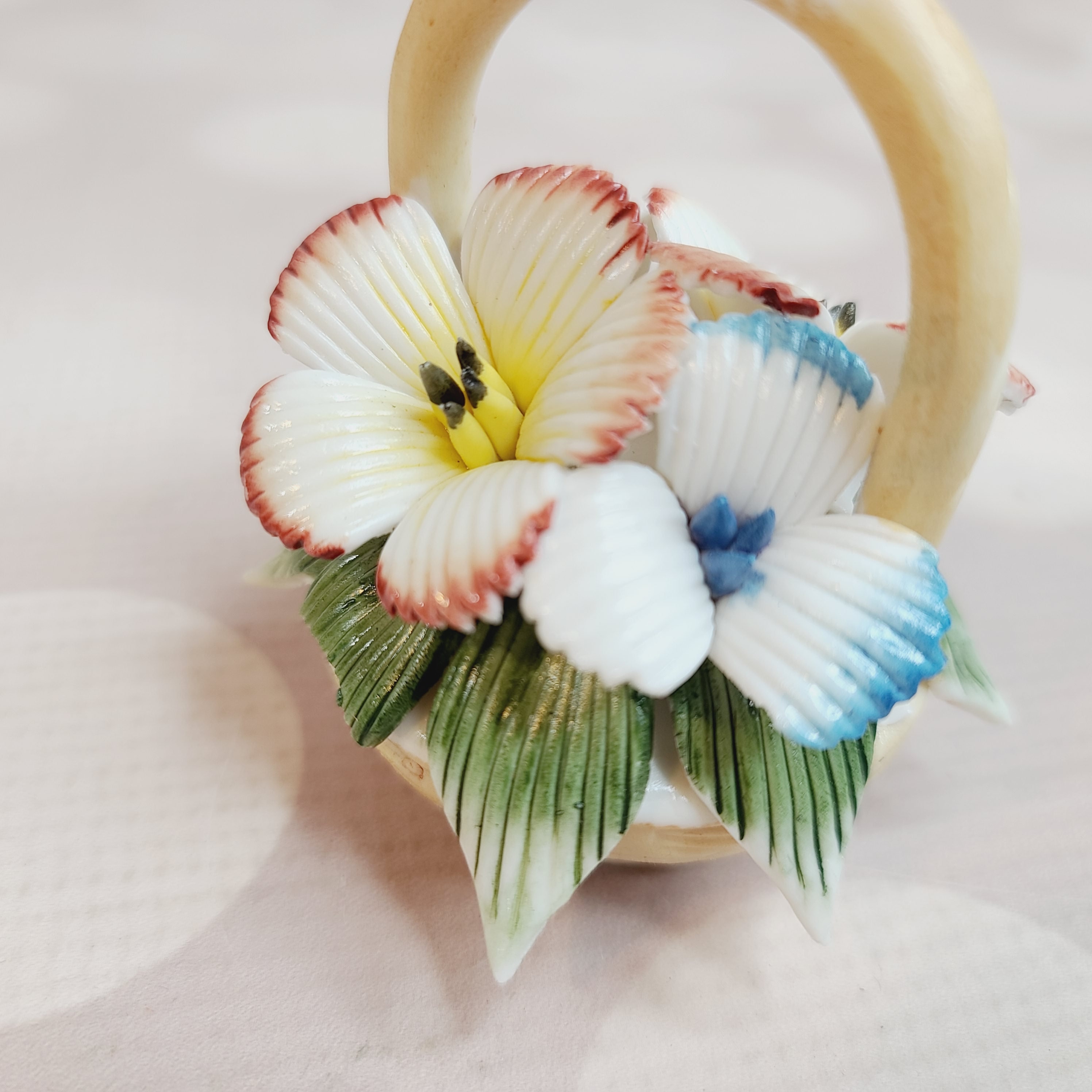 ヴィンテージ陶器フラワーバスケット - Etsy 日本