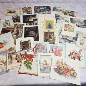 Vintage Christmas Cards Lot