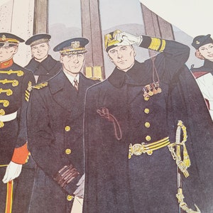 Vintage Uniforms of the US Navy Print, H. Charles McBarron Jr image 5