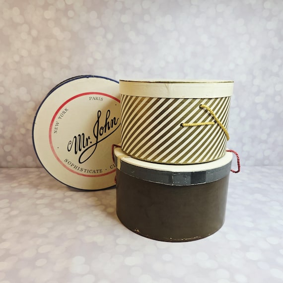 Vintage Mr. John Hat Box - Etsy display picture 2