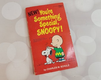 Vintage You're Something Special Snoopy Peanuts Cartoon Book
