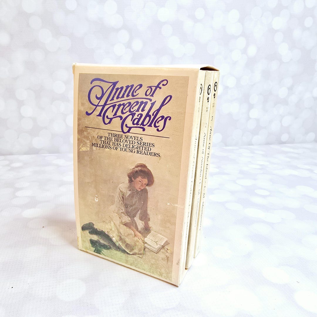 Vintage Anne of Green Gables Books, Set of 3 Etsy