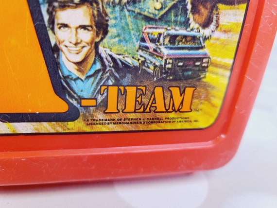 Vintage A Team Lunch Box - image 3