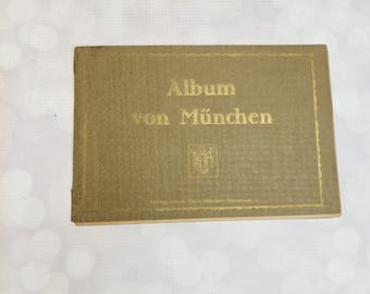 Antique Album from Munich Souvenir Book