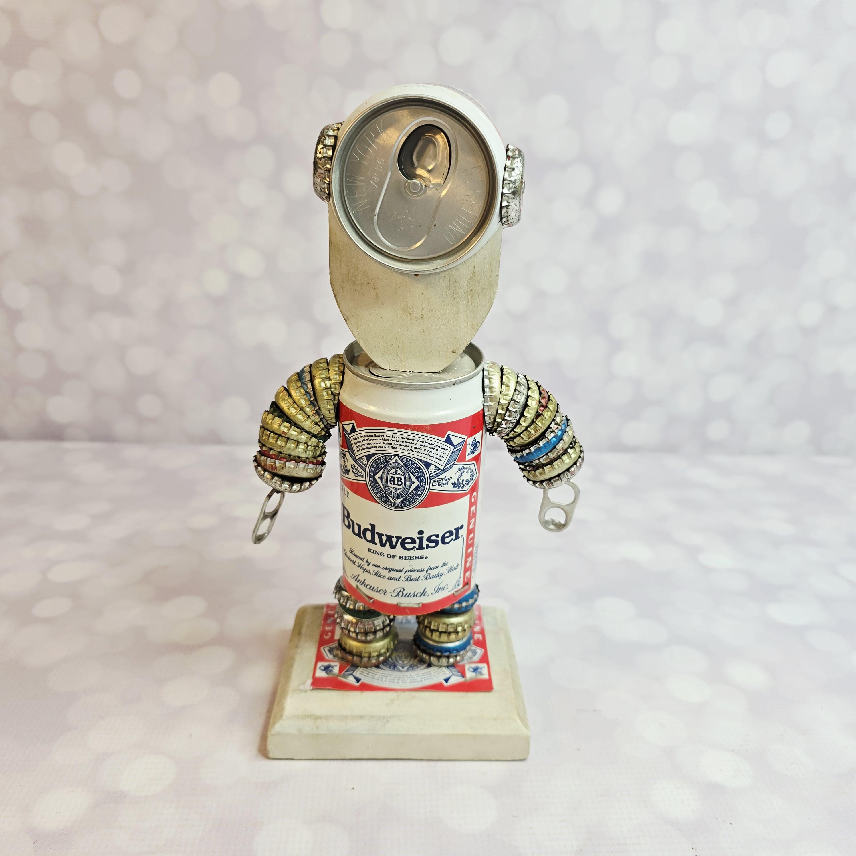 Vintage Budweiser Risque Folk Art Statue - Etsy