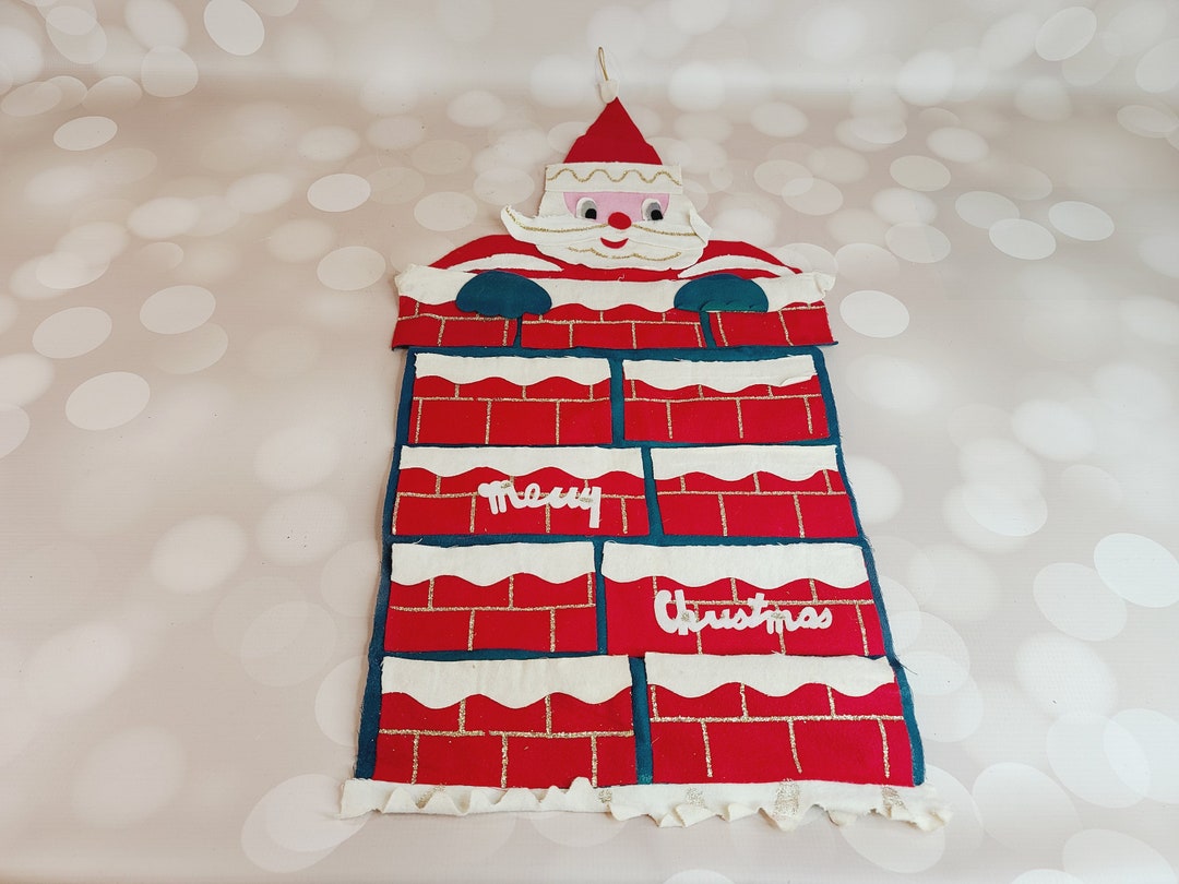 Vintage Christmas Card Holder 