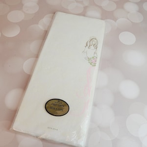 Vintage Hallmark Bride Paper Tablecloth