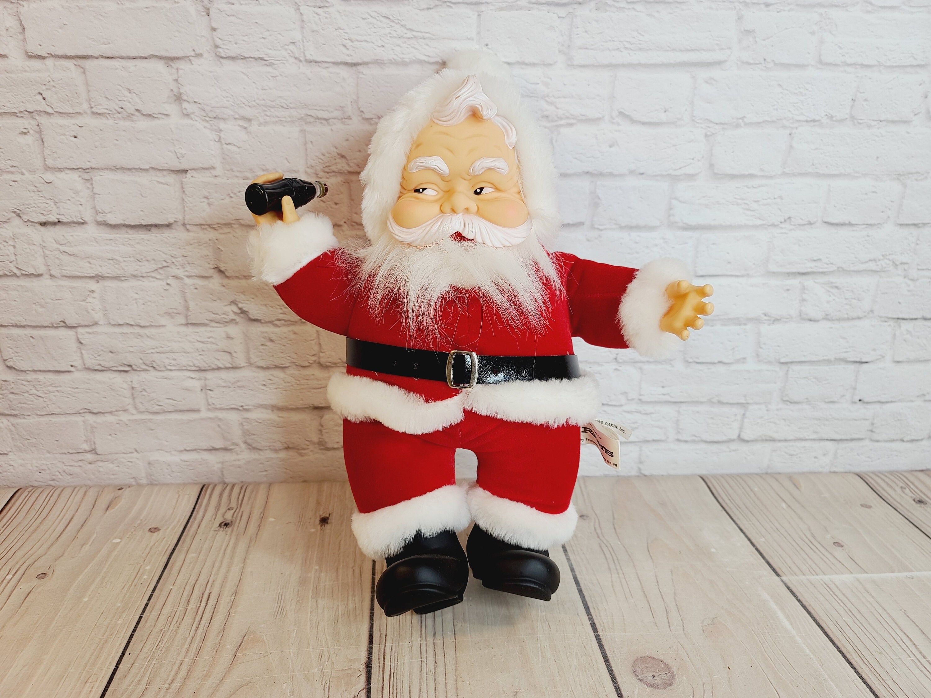 coke santa claus doll