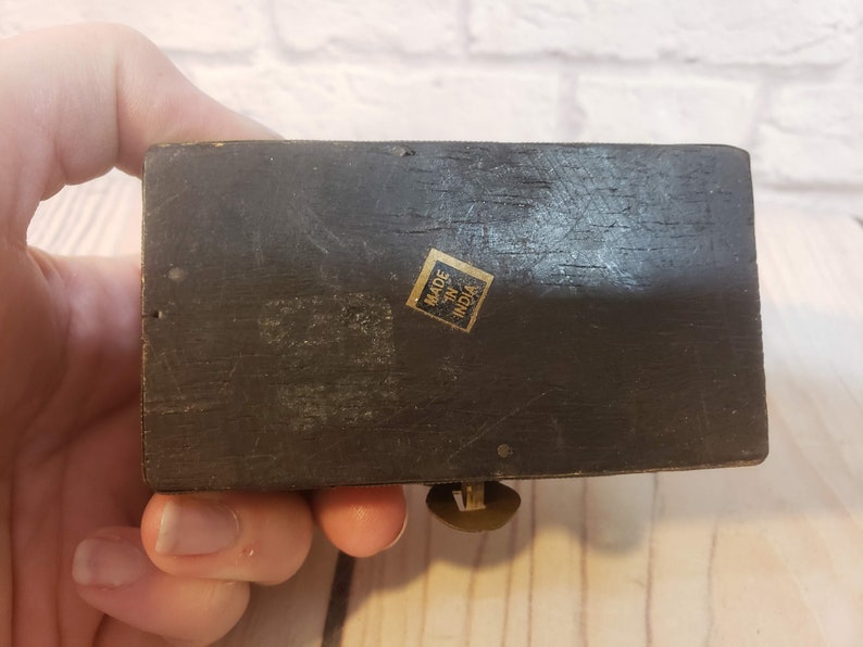 Vintage Treasure Chest Trinket Box