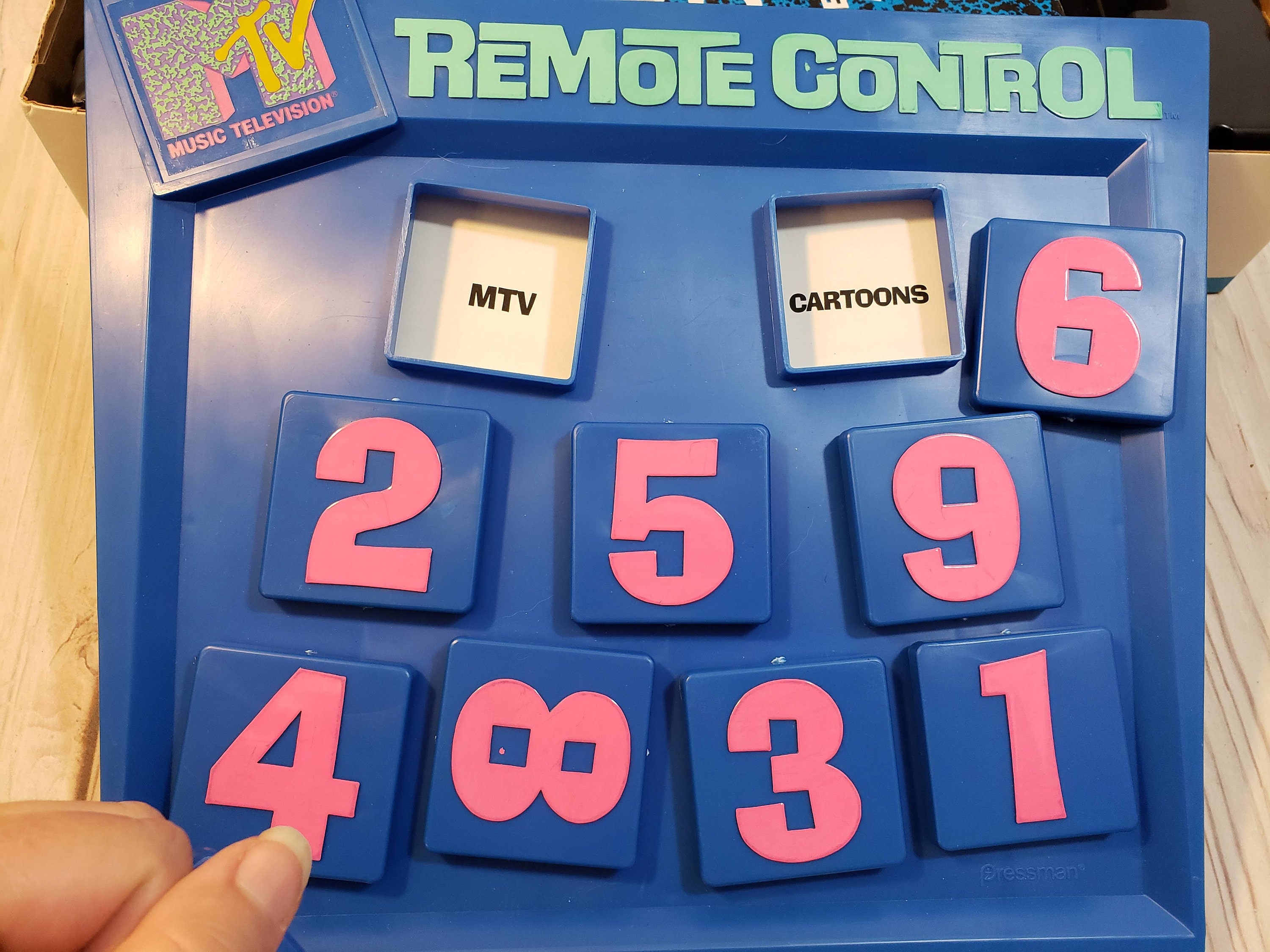 Vintage MTV Remote Control Game Etsy UK